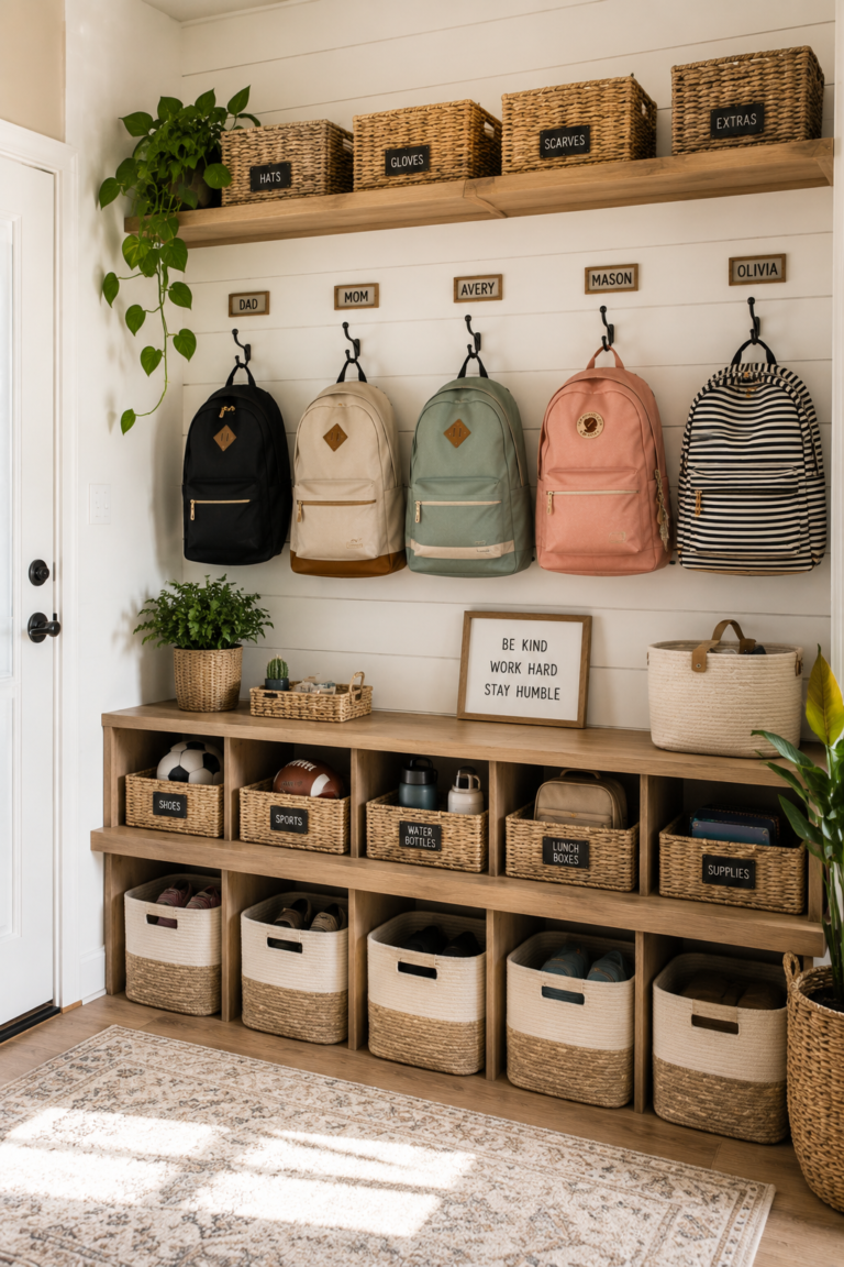 17 Budget-Friendly Backpack Storage Ideas for Small Spaces