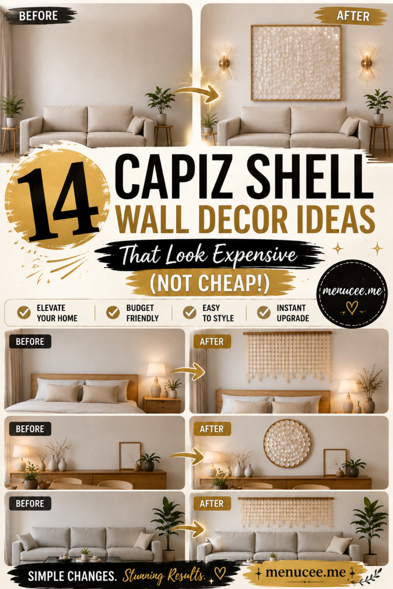 14 Capiz Shell Wall Decor Ideas That Look Expensive (Not Cheap)